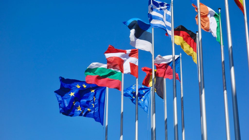 photo drapeaux européens