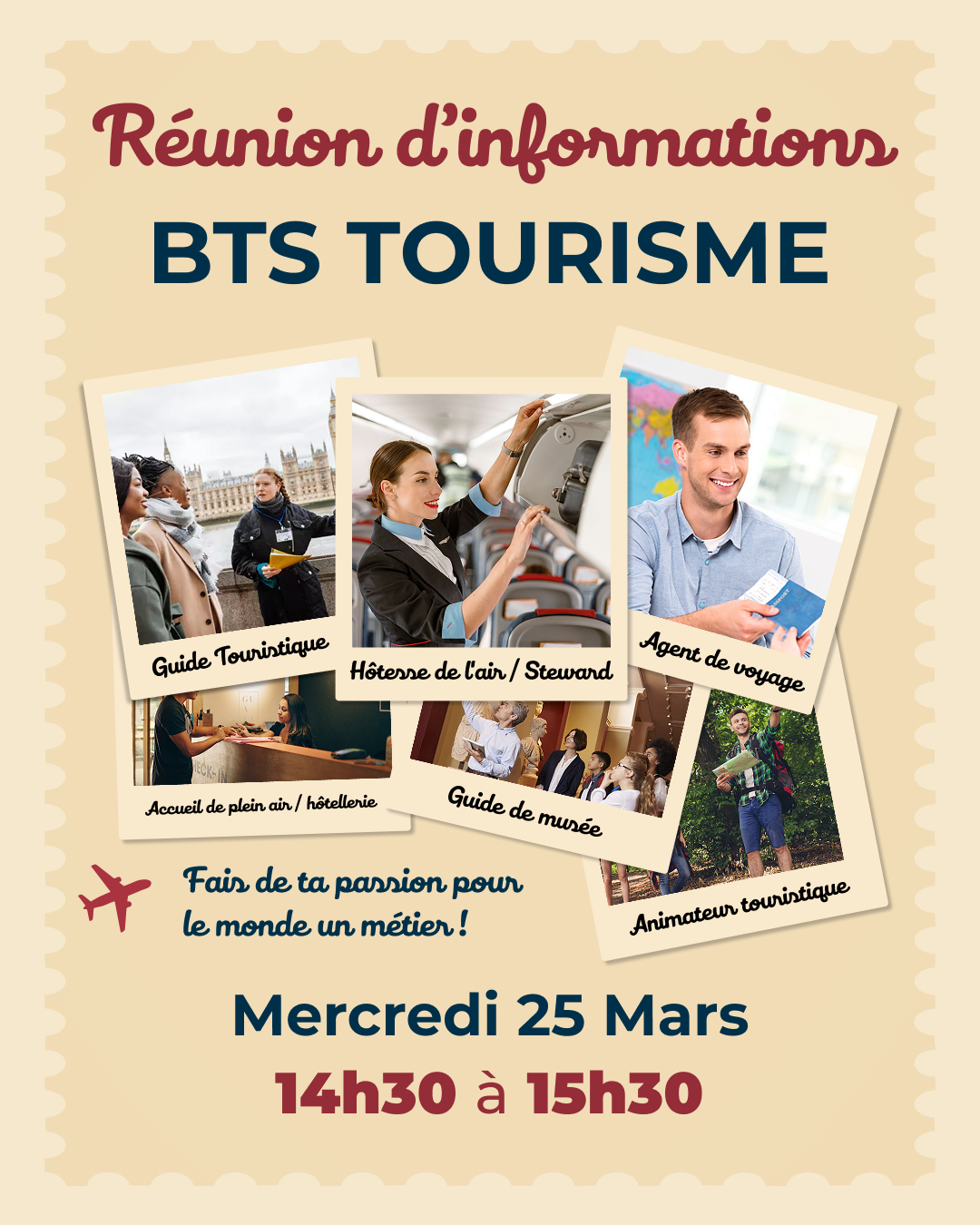 Réunion d’information – BTS Tourisme